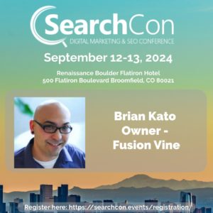 brian kato searchcon keynote speaker